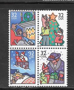 #3108-11 MNH Block of 4