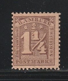 Hamburg 22 MH Numeral (B)