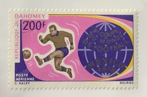 Dahomey 1970 Scott C123 CTO - 200fr,  World Soccer Championships