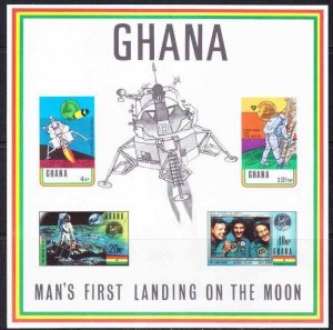 Ghana,  Moon Landing (SC# 389a) MNH SS