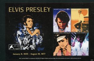 ST. VINCENT GRENADINES  2022 45th MEMORIAL OF ELVIS PRESLEY SHEET MINT NH