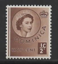 Dominica Sc # 142 mint hinged (BBC)