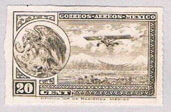 Mexico C23a MLH COA and Plane 1930 (BP51912)