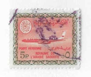 Saudi Arabia Sc #C63 5p airmail used VF