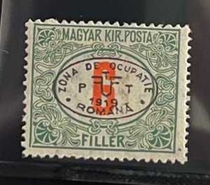 Hungary, 1919, SC 2NJ5, LH, VF.