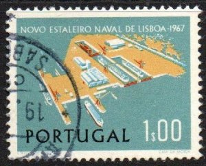 Portugal Sc #1004 Used