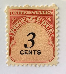 USA 1959 Scott J91 used - 3c, Numeral