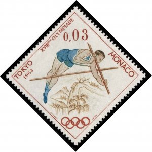 Monaco #594 Pole Vault; Unused