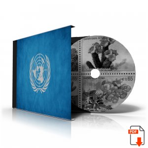 UNITED NATIONS - VIENNA 1979-2020 STAMP ALBUM PAGES (165 PDF b&w illustr. pages)