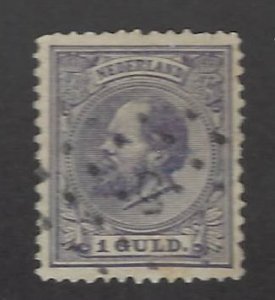 Netherlands  SC#32 Used w/specs F-VF SCV$40.00...Value!