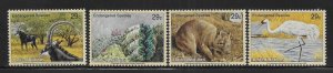 United Nations 620-623 1993 Endangered Species set MNH