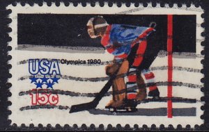 USA - 1980 - Scott #1798 - used - Sport Hockey