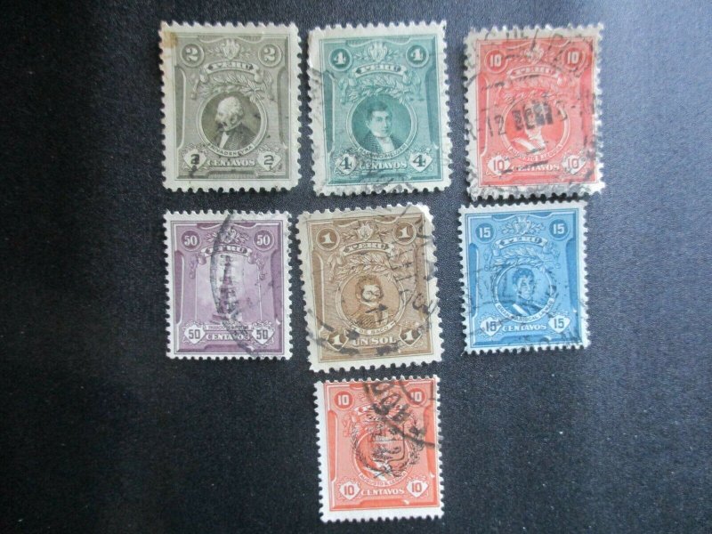 Peru, & Stamps, used