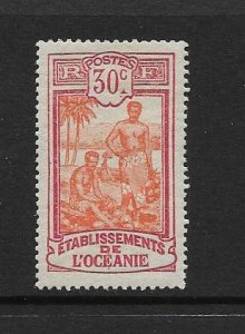 FRENCH POLYNESIA #36  MH