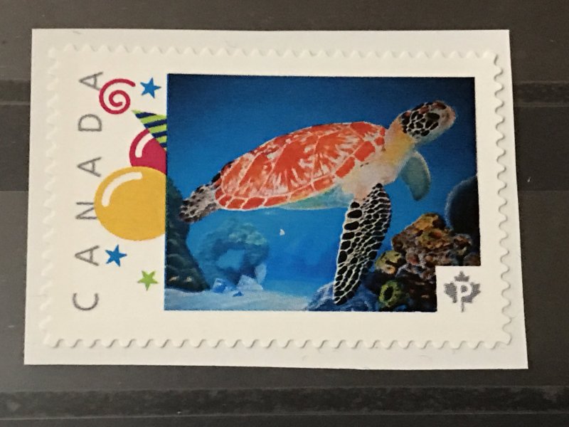 Canada Post Picture Postage Mint NH *Red Turtle*  *P* denomination