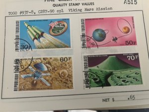 TOGO, #934-936, C284-C286, USED