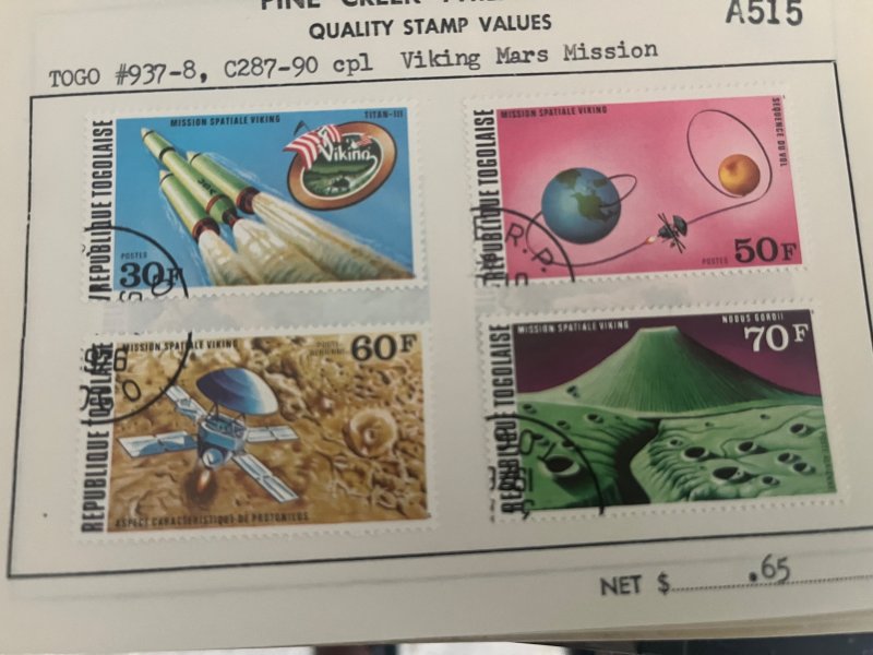 TOGO, #934-936, C284-C286, USED
