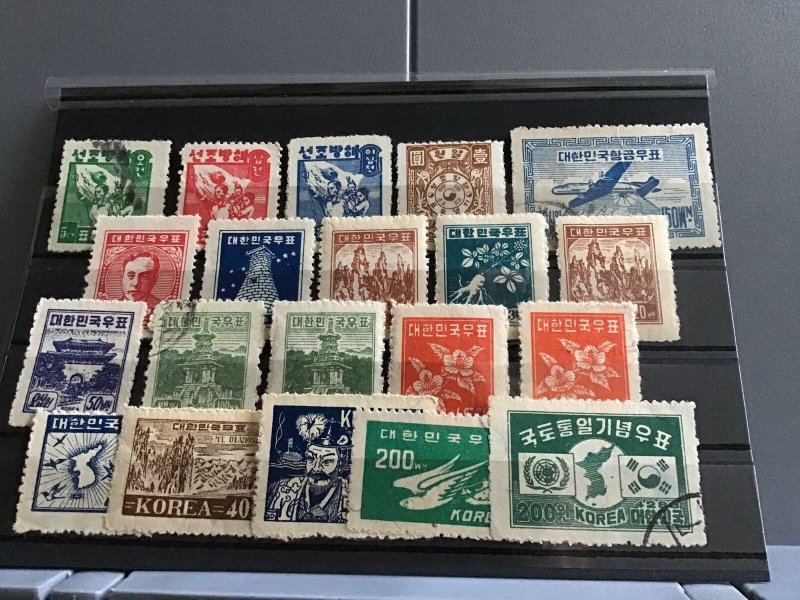  Korea United States military government + republic  Stamps R22999