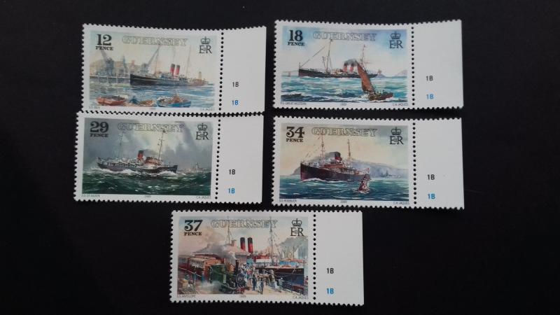 Guernsey 1989 Passenger Ship Mint