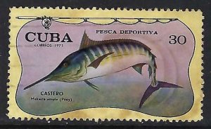 Cuba 1653 VFU FISH 300F