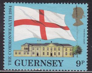 Guernsey 279  Links with the Commonwealth 1984