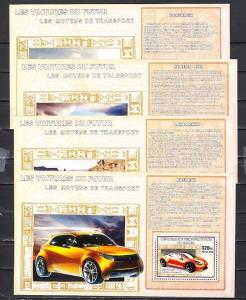 Congo Dem., 2006 issue. Sport Cars on 4 s/sheets. ^