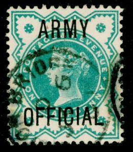 SGO42, ½d blue-green, FINE USED, CDS. Cat £12.