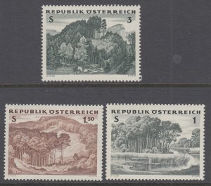 Austria 685-687 MNH VF