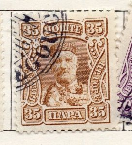 Montenegro 1907 Early Issue Fine Used 35p. 128220