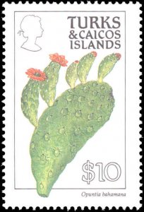 Turks and Caicos Islands #790-805, Complete Set(16), 1990, Flowers, Never Hinged