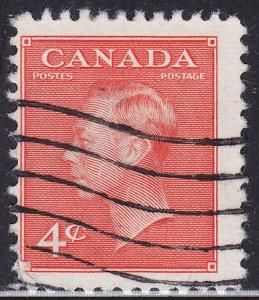 Canada 306 King George VI with Postes-Postage 1951