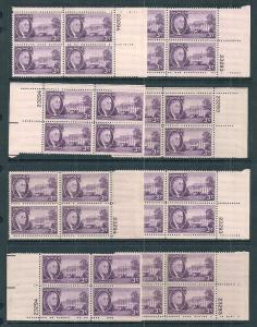 UNITED STATES (31) Sc#932 Plate Blocks ALL MNH Corner Sets