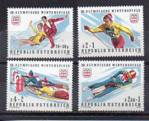 Austria B335-B338 MNH