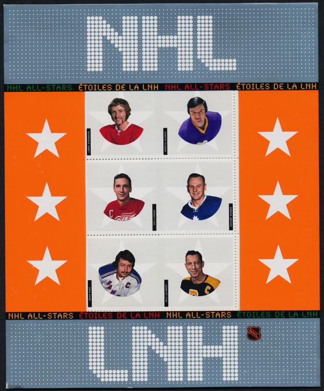 Canada 2017 in Presentation Folder MNH NHL All-Stars, Ice Hockey,