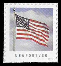 PCBstamps  US #5055 Bk Sgl {47c}U.S. Flag, (34)