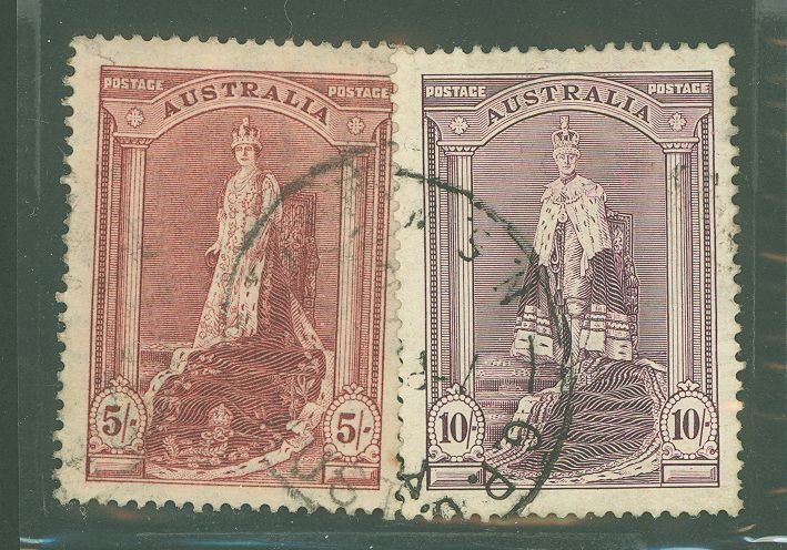 Australia  #177-178 Used