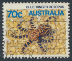 Australia SG 933  SC# 916 Used Octopus  see details & scans