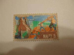 Malta # 594 used