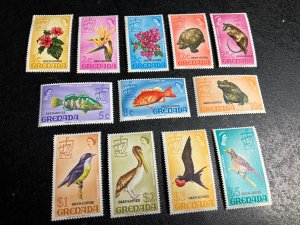 Grenada Grenadines Scott 3-14 MNH