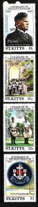 St. Kitts-Sc#108-11-unused NH Specimen set-Boy's Brigade-1983-