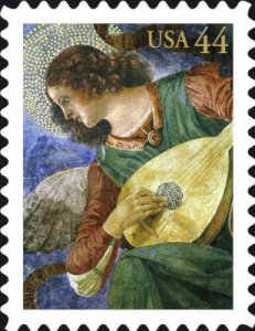 2010 44c Christmas, Angel with Lute Scott 4477 Mint F/VF NH