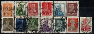 Russia #276-9, 281-2, 285, 288-88B, 290-91 F-VF Used CV $22.15 (X6147)