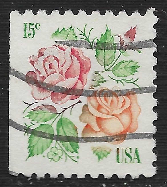 US #1737 15c Flowers - Roses