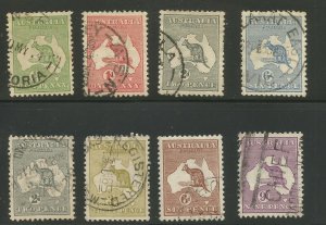 Australia # 1/122, Used VF sound lot. CV $ 92.00