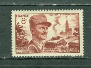 FRANCE 1953 LECLERC #692 MINT NO THINS