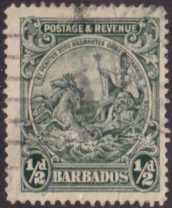 Barbados #166 Used