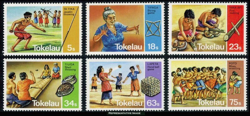 Tokelau Scott 97-102 Mint never hinged.