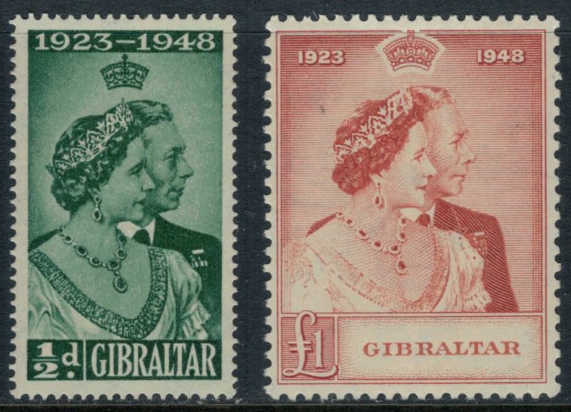 Gibraltar #121-2*  CV $47.50