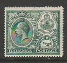 1920 Bahamas - Sc 65 - MNH VF - 1 single - King George V and Seal