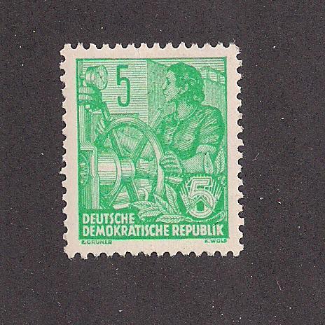 GERMANY - DDR SC# 188 F-VF LH 1953